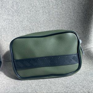 Versace inflight travel bag in green